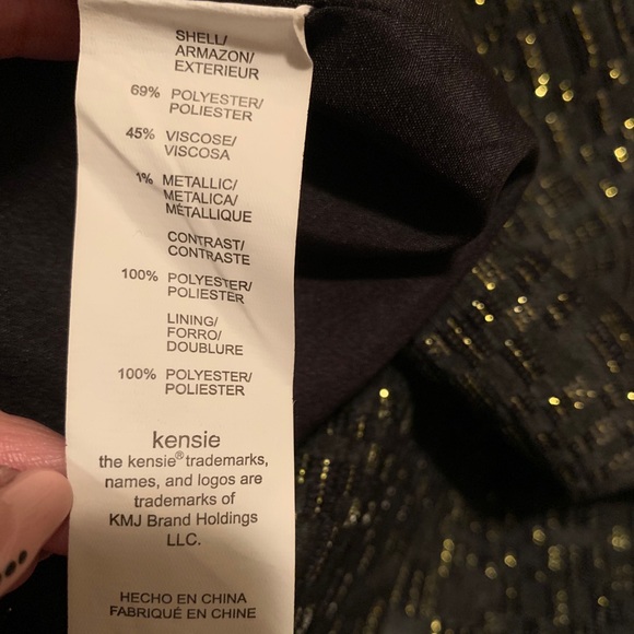 Kensie Fit and Flare Dress - Picture 5 of 7